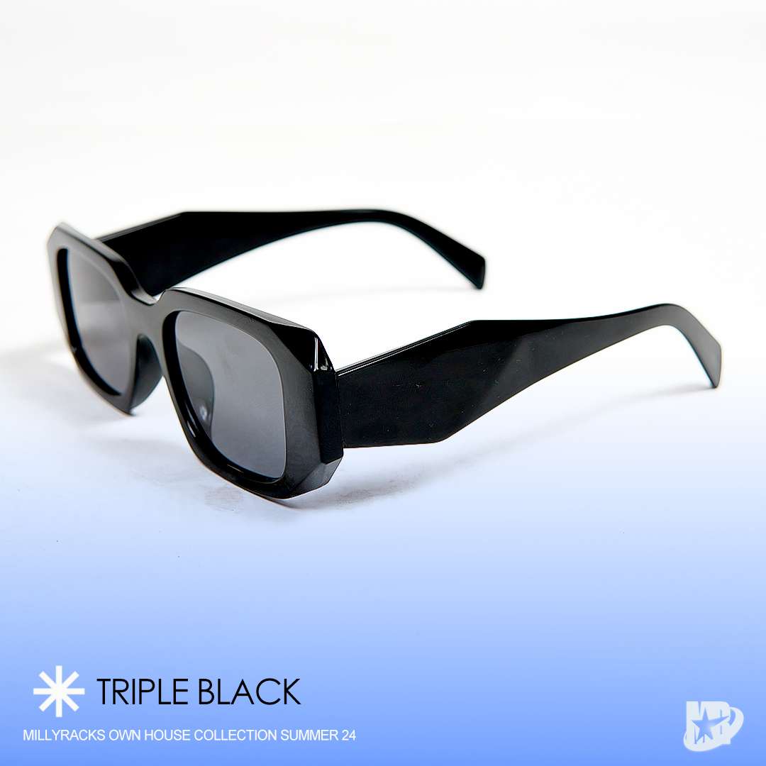 Triple Black Sunglass