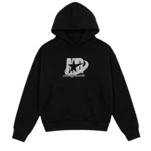 SOLID BLACK OVERSIZED HOODIE